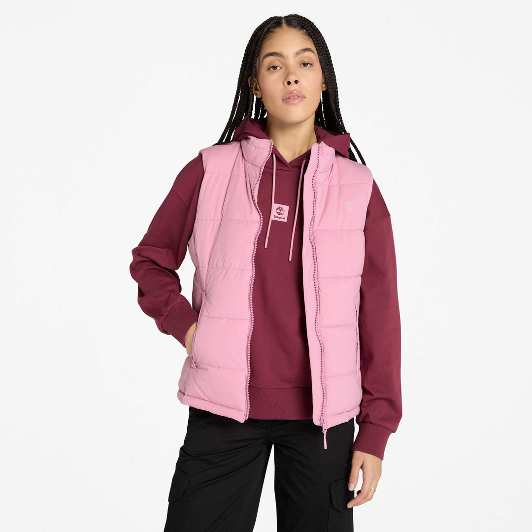 𝐓𝐈𝐌𝐁𝐄𝐑𝐋𝐀𝐍𝐃          Chaleco acolchado repelente al agua para mujer TIM47