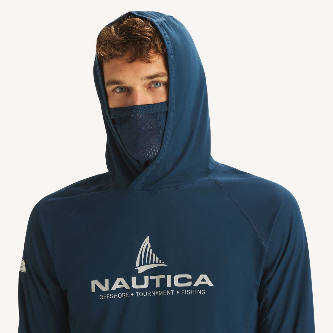 𝐍𝐀𝐔𝐓𝐈𝐂𝐀                        Sudadera con capucha OTF Performance UPF 50+ para hombre.                                   MSM14