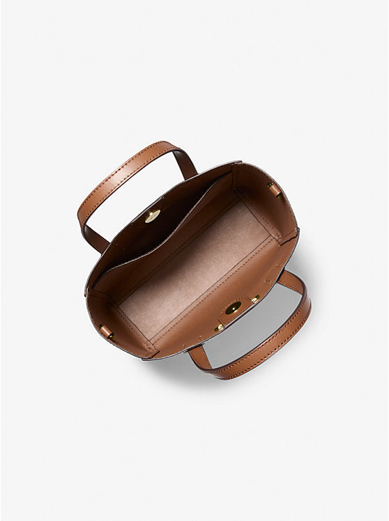 𝐌𝐈𝐂𝐇𝐀𝐄𝐋 𝐊𝐎𝐑𝐒                   Bolso tote convertible pequeño Vincent con logo de la firma y tarjetero                                      MK0030.