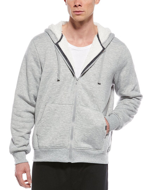 𝐄𝐃𝐃𝐈𝐄 𝐁𝐀𝐔𝐄𝐑                         sudadera con capucha y cremallera de polar.      MSM6