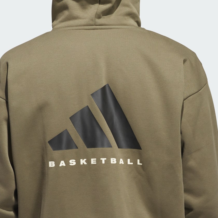 𝐀𝐝𝐢𝐝𝐚𝐬                                 Sudadera con capucha y cremallera completa de baloncesto para hombre (género neutro)