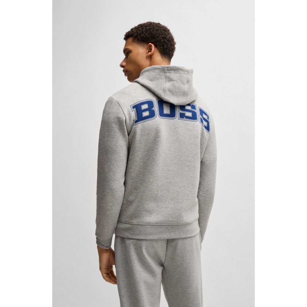 𝐁𝐎𝐒𝐒                                         Sudadera con capucha interlock de la NFL con marca especial
MSM68