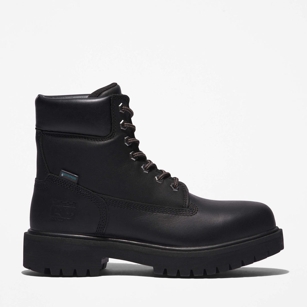 𝐓𝐈𝐌𝐁𝐄𝐑𝐋𝐀𝐍𝐃 Bota de trabajo impermeable de 15 cm con fijación directa para hombre                          TIM17