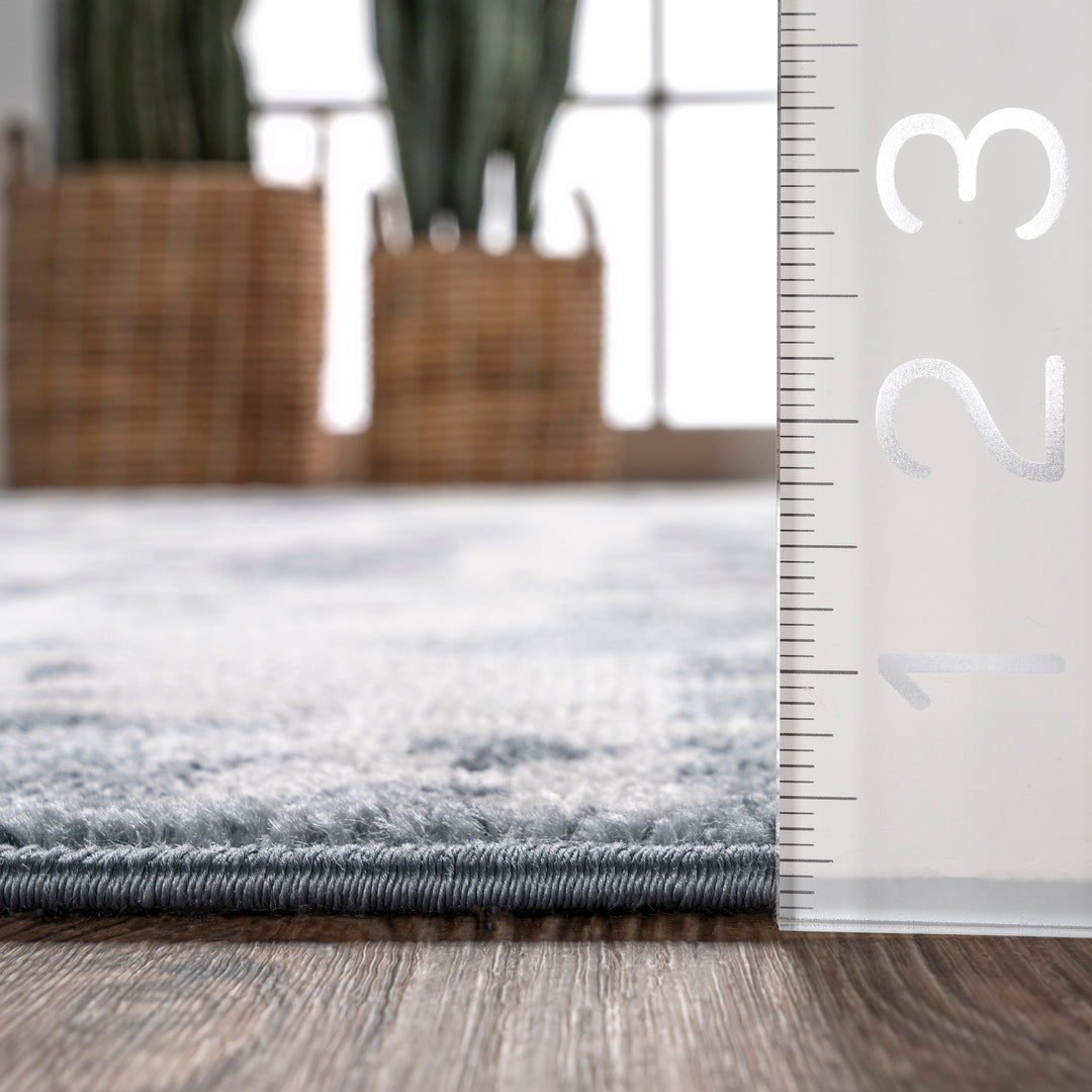 𝐍𝐔𝐋𝐎𝐎𝐌           Alfombra abstracta moteada contemporánea Ginny                     NU044