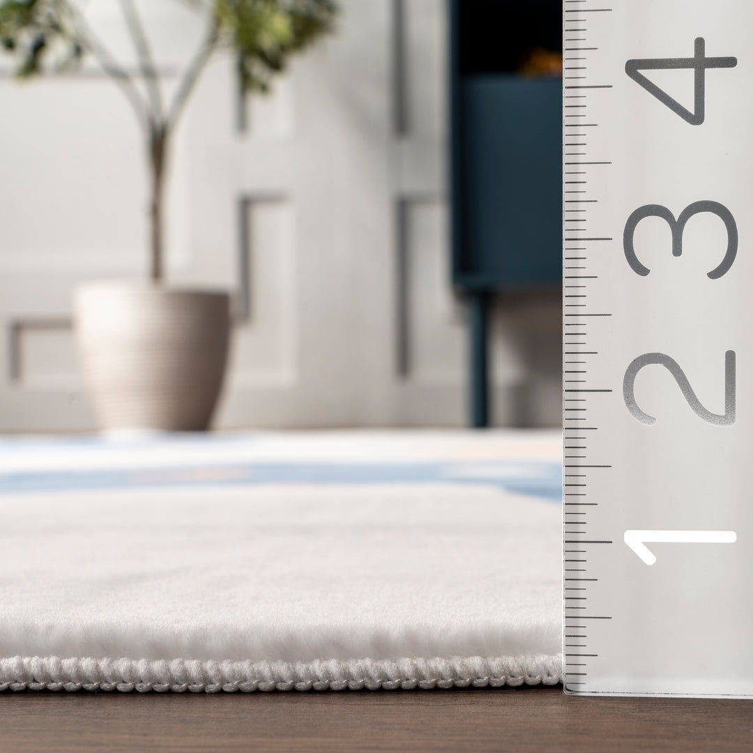 𝐍𝐔𝐋𝐎𝐎𝐌           Alfombra infantil lavable a máquina Ariella Giraffe NU04